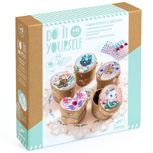 DIY Craft Kit Adorable Mini Boxes