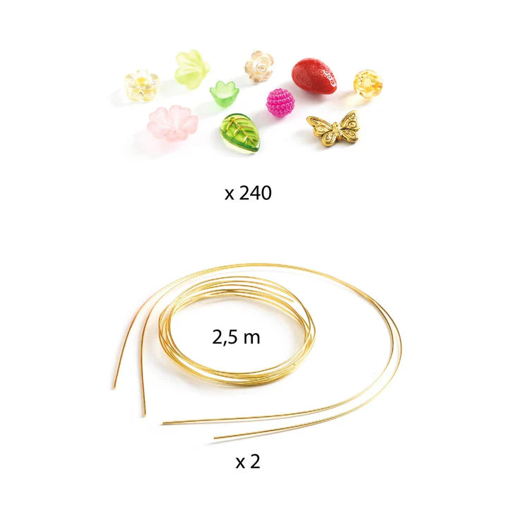 Djeco Pink Duo of Tiaras - Beads & Jewelry