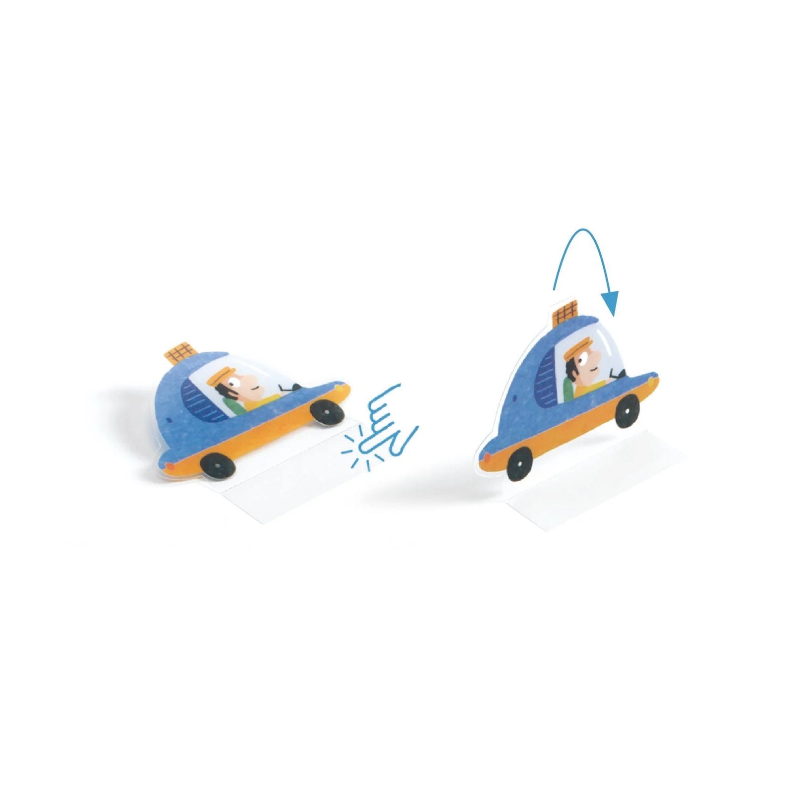 Djeco Vehicles Lift Up Stickers