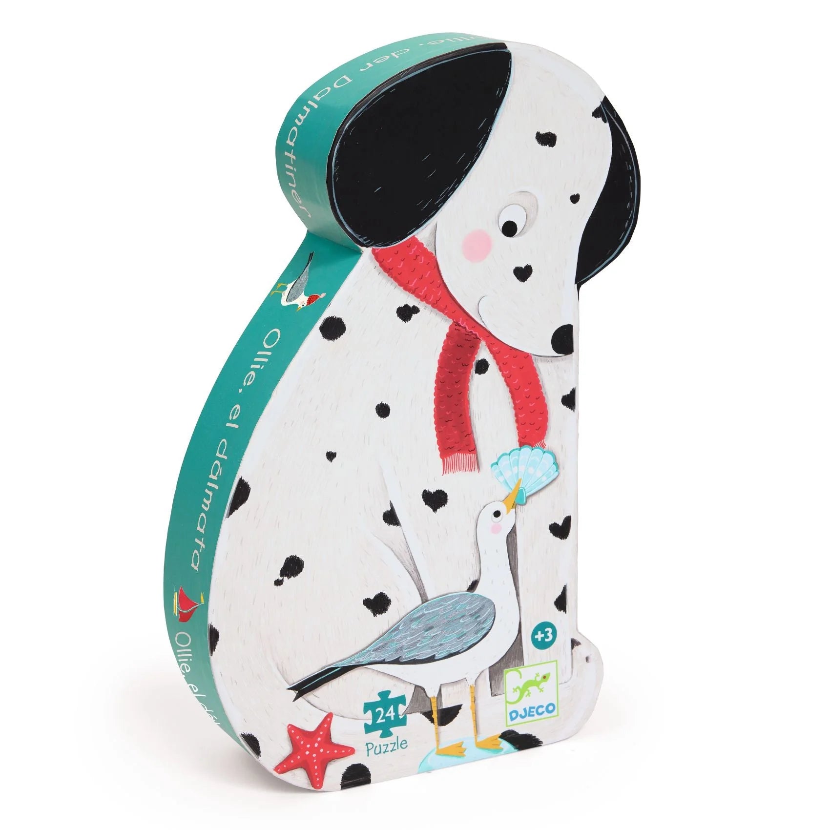 Djeco Ollie the Dalmatian 24pc Silhouette Jigsaw Puzzle