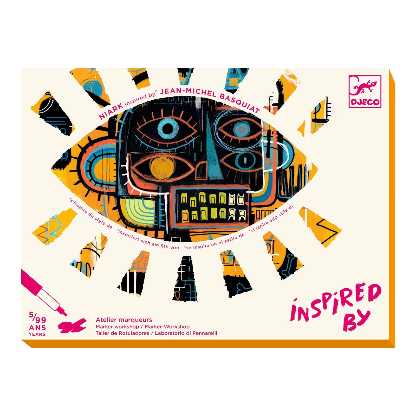 Djeco Brooklyn Inspired by Basquiat Art Kit