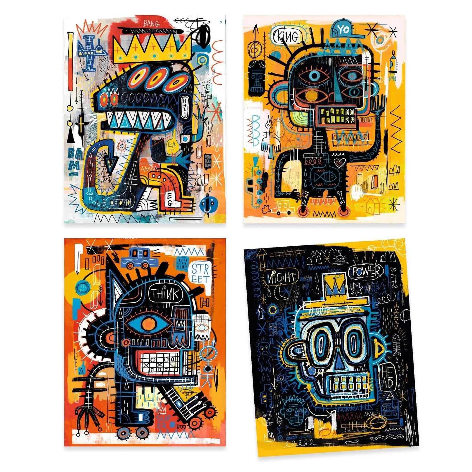 Djeco Brooklyn Inspired by Basquiat Art Kit