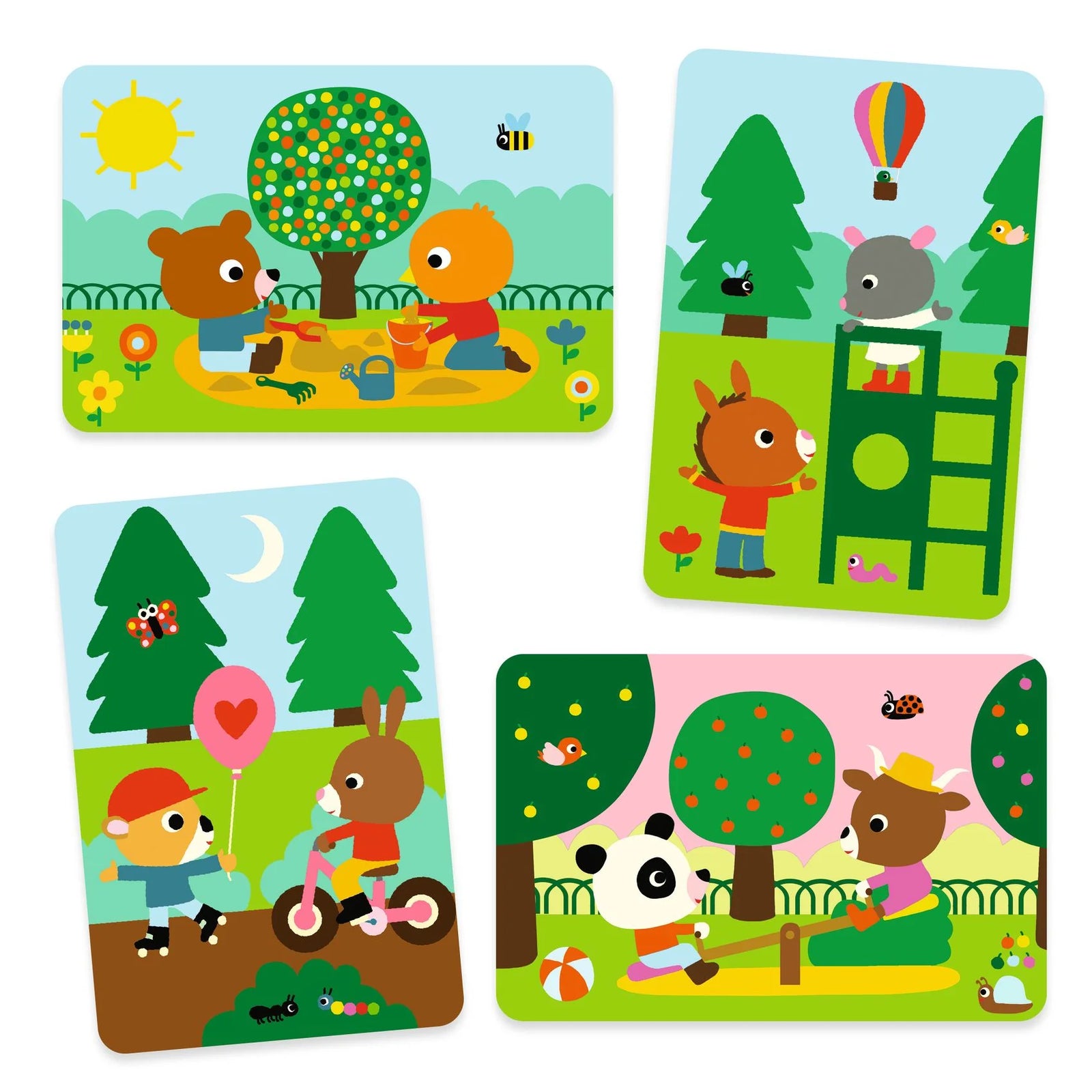 Djeco In the Park Magic Coloring