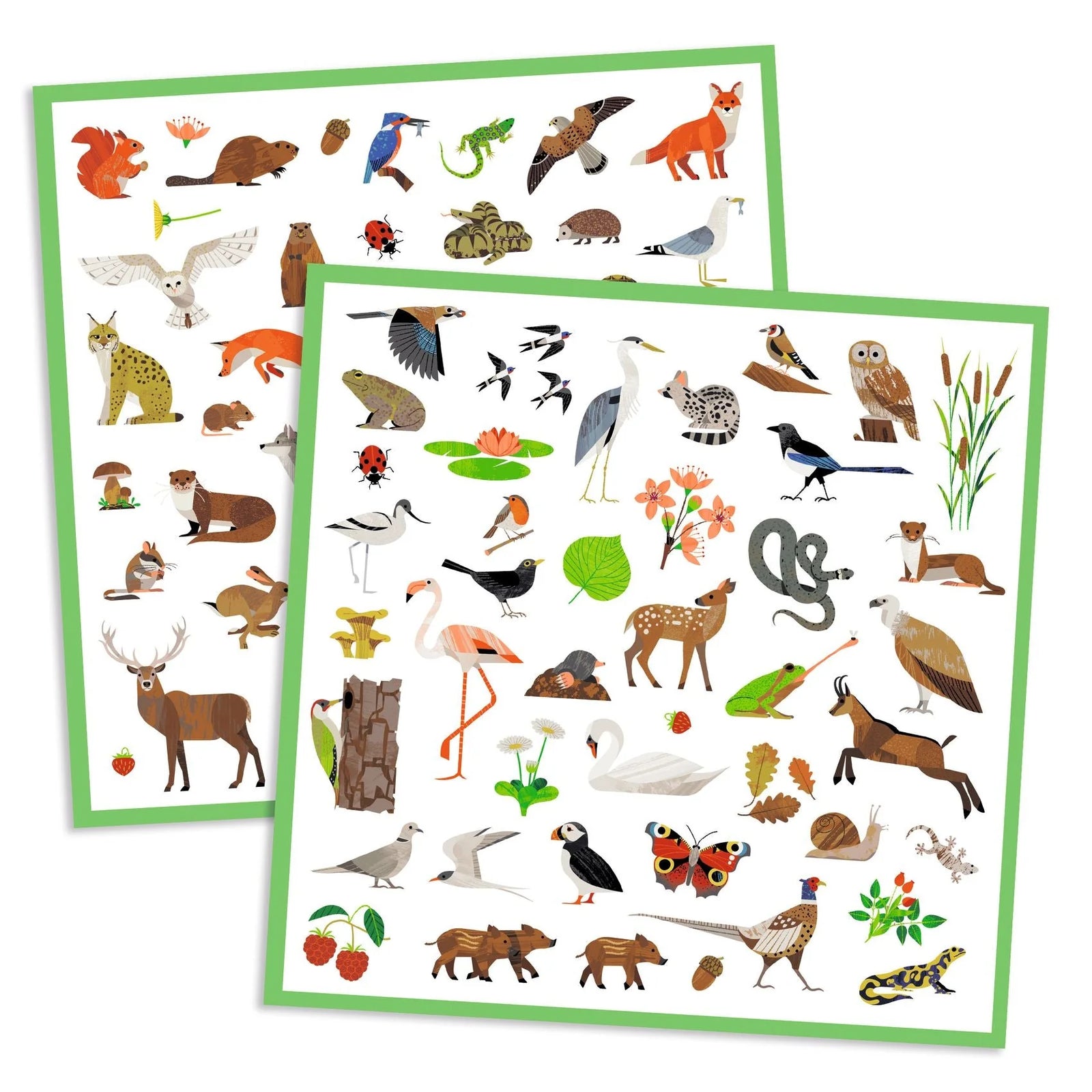 Djeco Stickers - Fauna