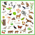 Djeco Stickers - Fauna
