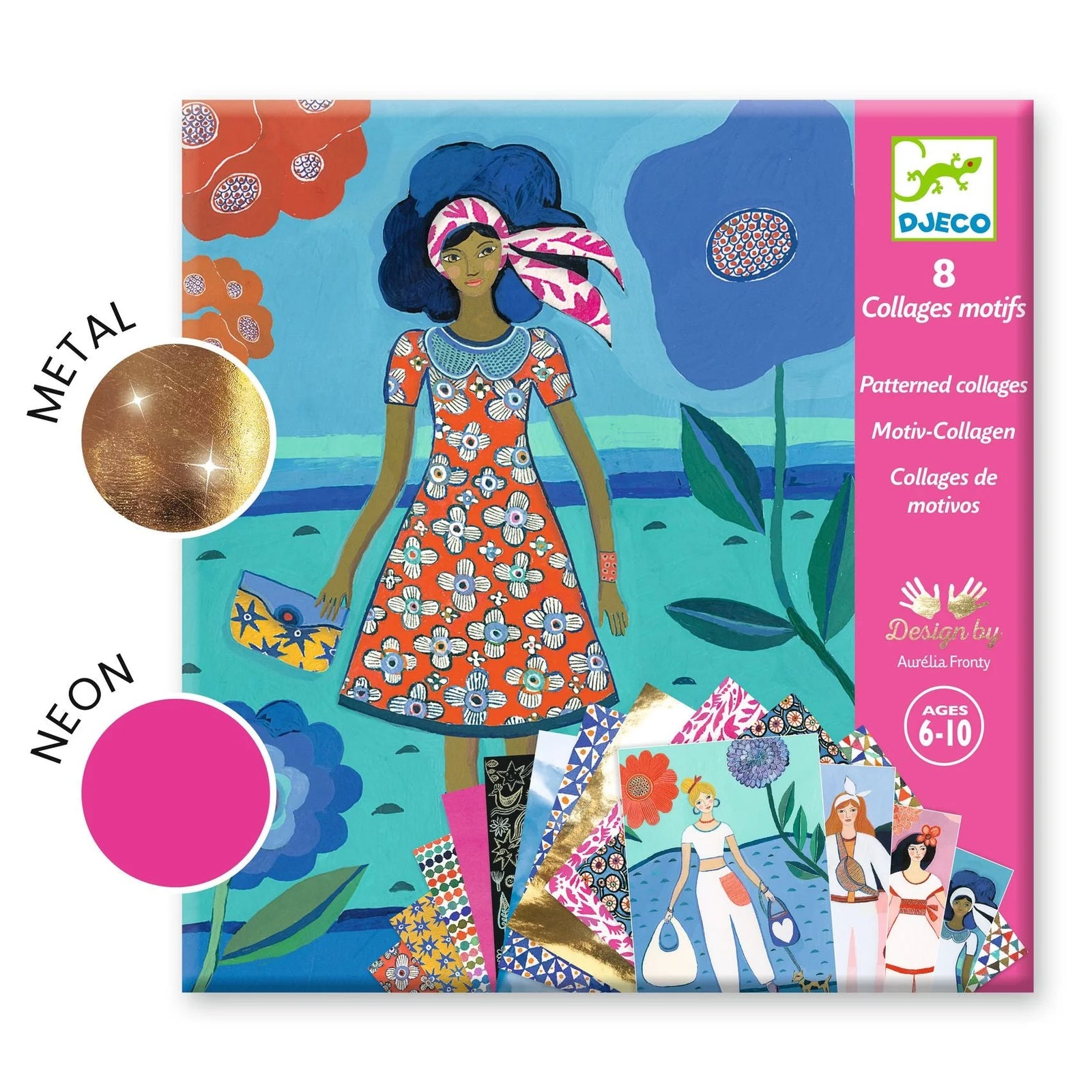 Djeco Fashion Magic Sticker Sheets