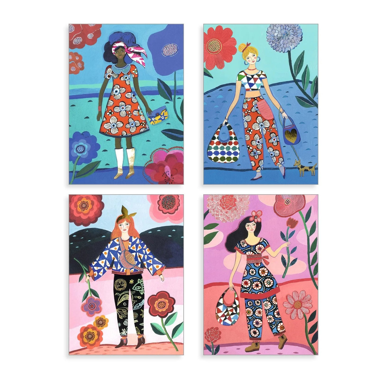 Djeco Fashion Magic Sticker Sheets