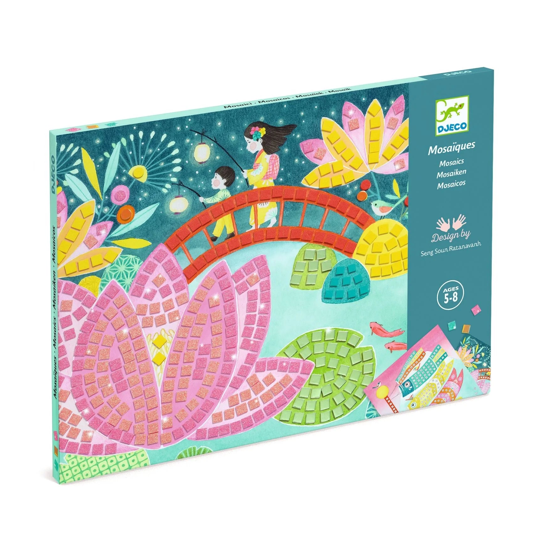 Djeco Kyoto Sticker Mosaic Craft Kit