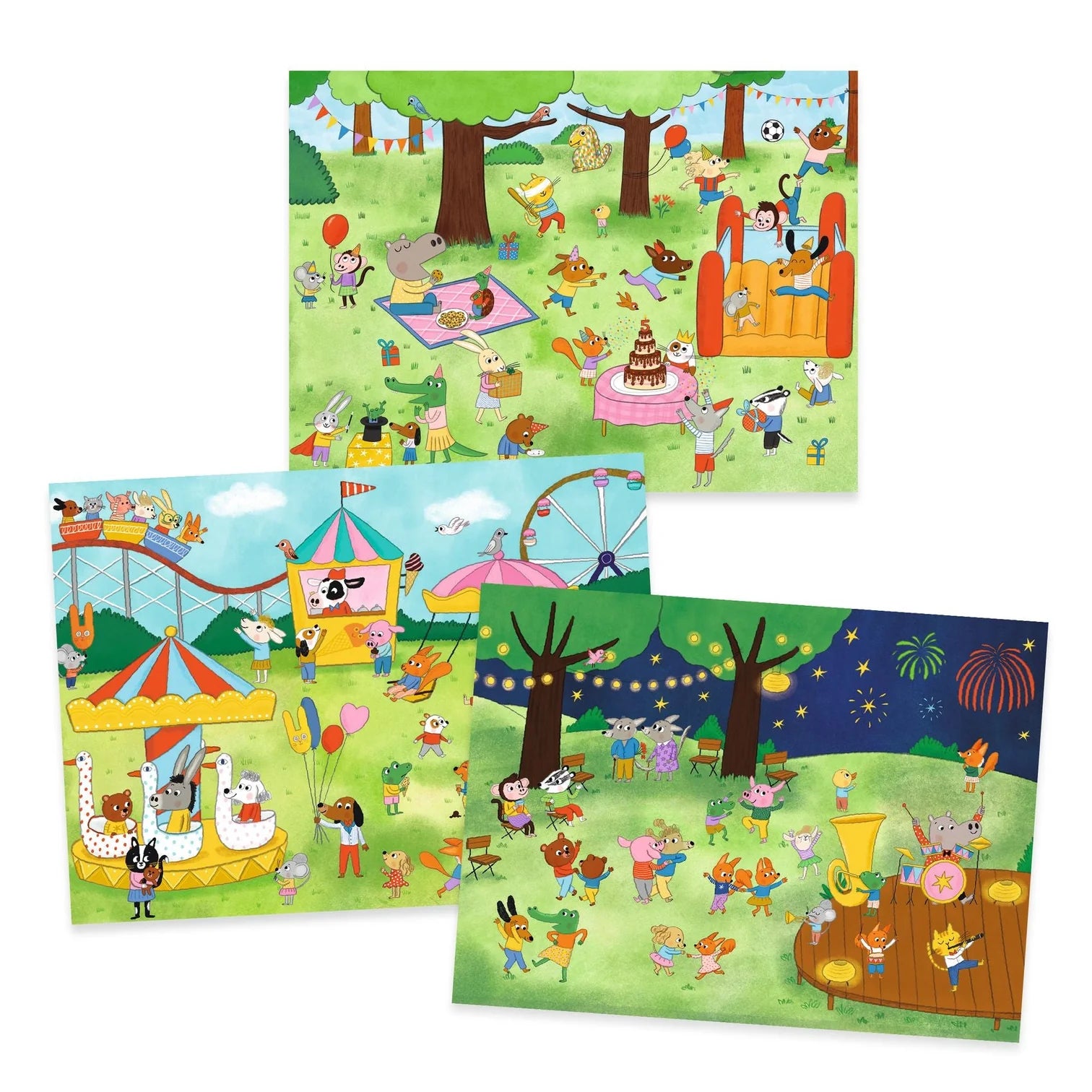 Djeco Party Time Rub on Transfers