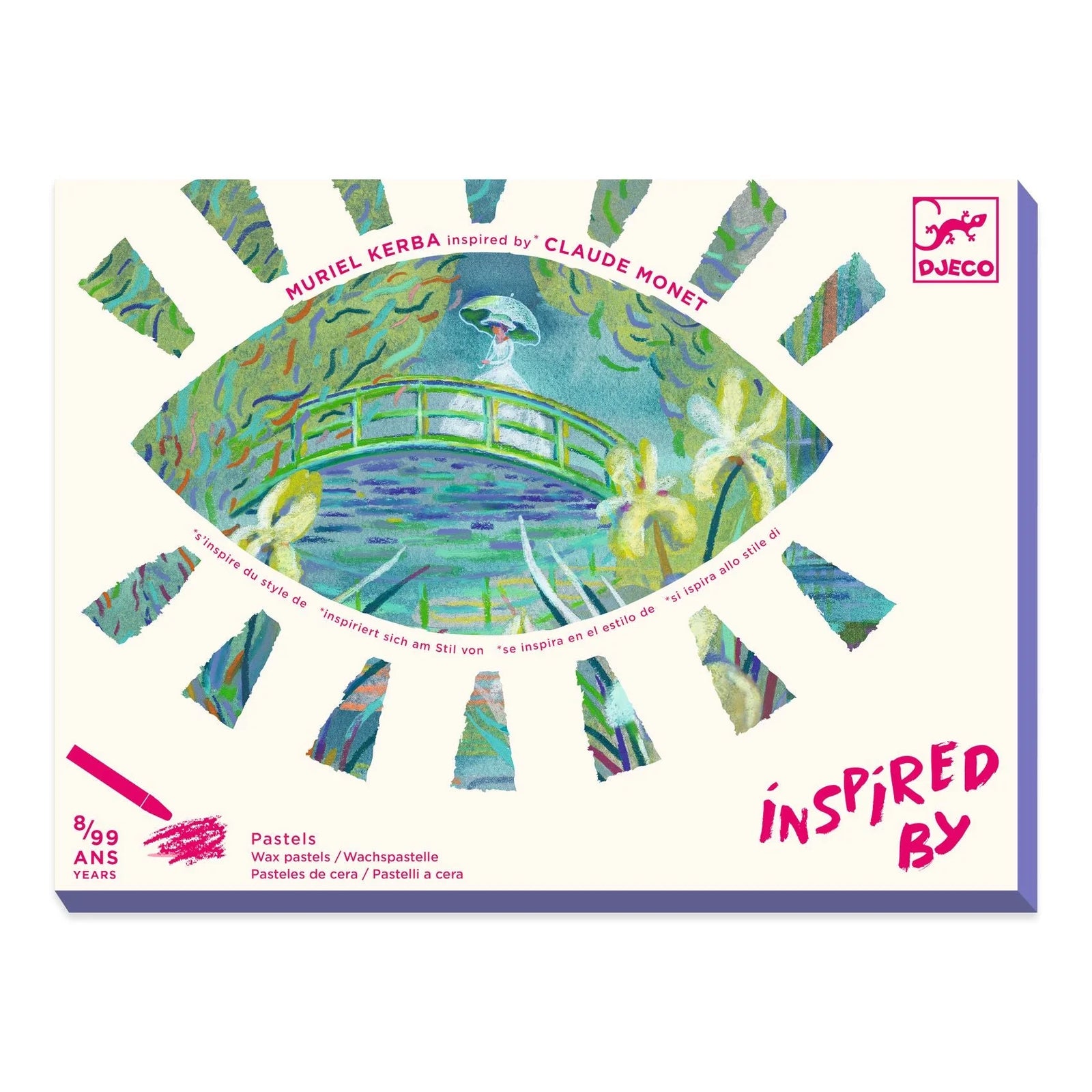 Djeco On the Water Inspired by Claude Monet Art Kit