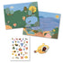 Djeco Summertime Repositionable Stickers