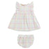 Baby Club Chic Gingham Sunshine Dress Set with Ruffle