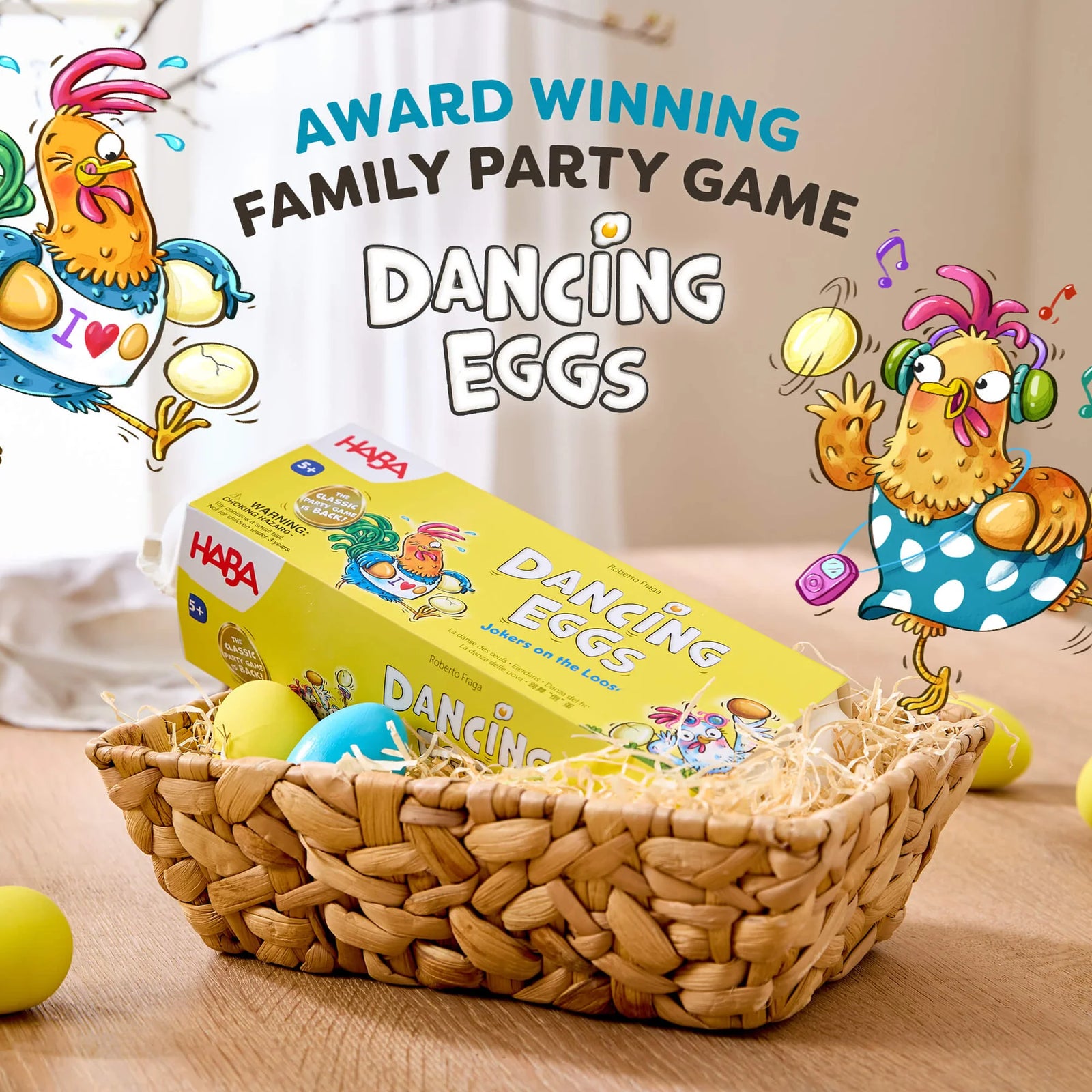 Dancing Eggs Movement Game