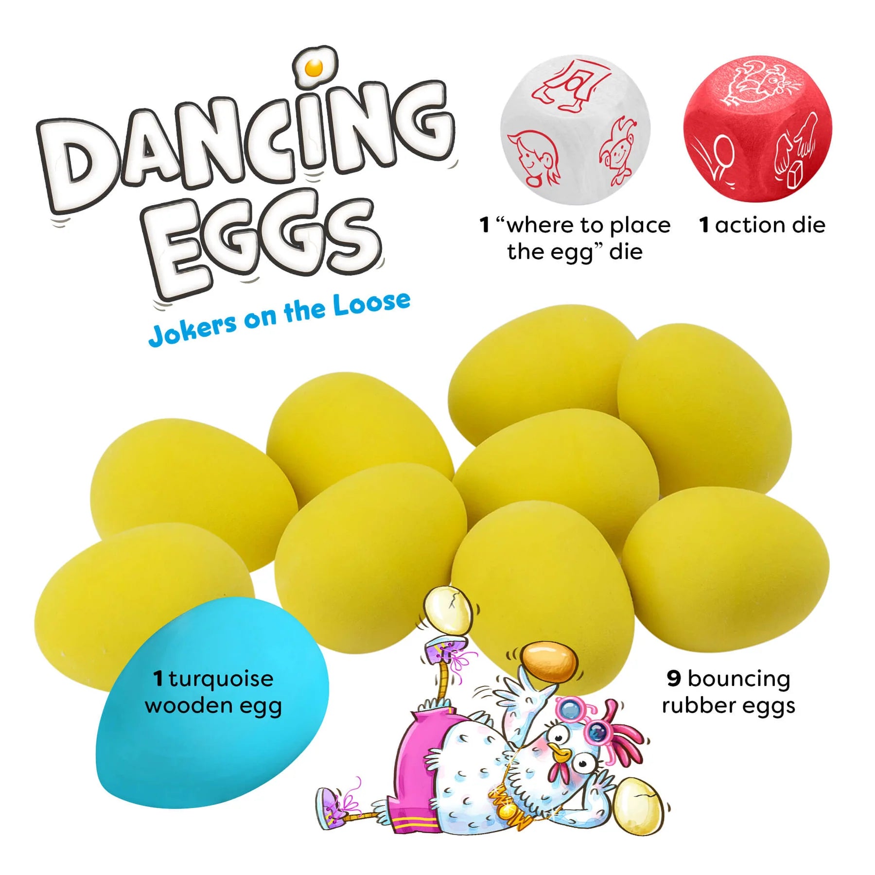 Dancing Eggs Movement Game