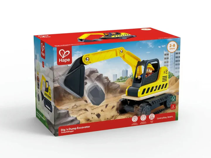 Hape Dig 'n Dump Excavator