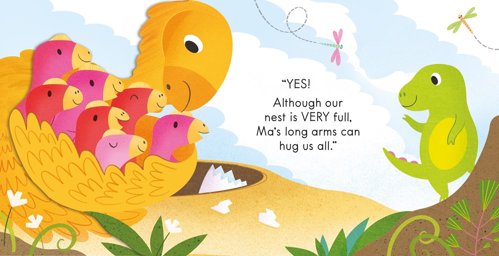 Dinosaurs Love Hugs