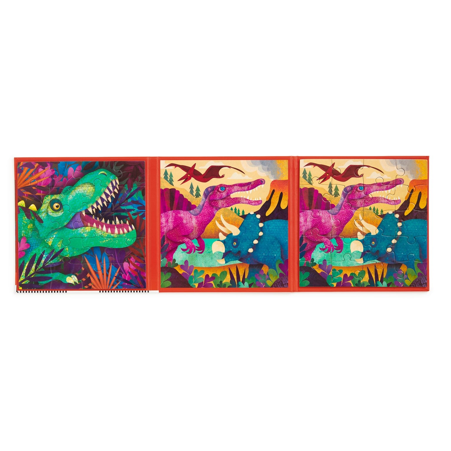 Mudpuppy Dinosaurs Roar! Magnetic Puzzle Set