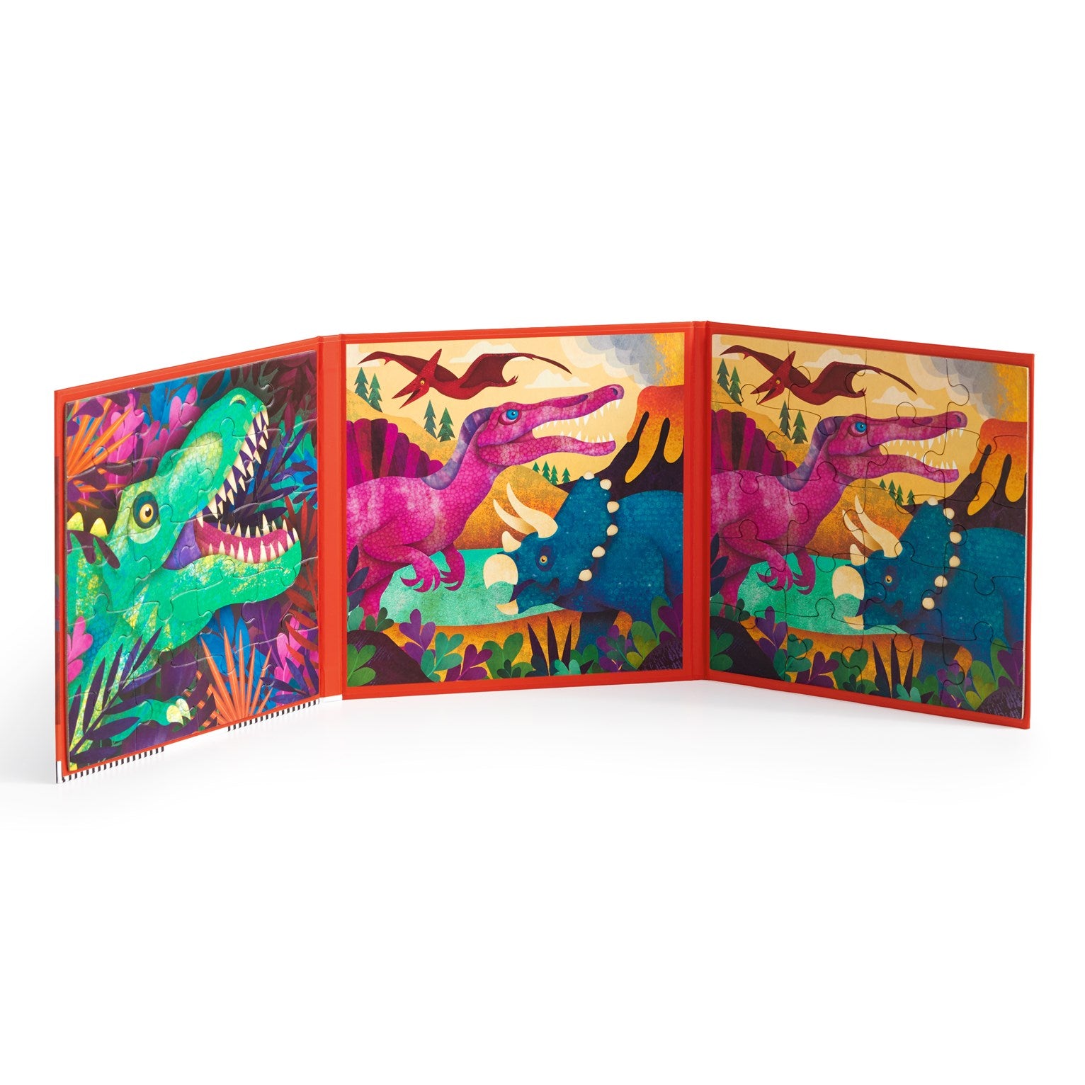 Mudpuppy Dinosaurs Roar! Magnetic Puzzle Set