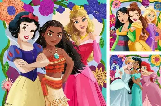 Ravensburger Disney Princess Girl Power 3x49PC Puzzles