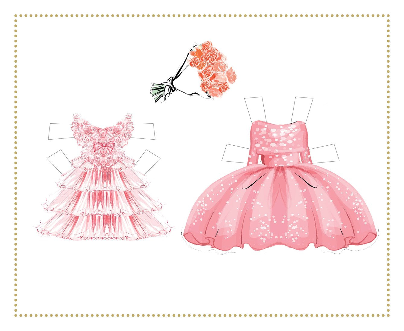 Chronicle Books Dress Up Claris! Paper Doll Set: A Claris: The Chicest Mouse in Paris Book