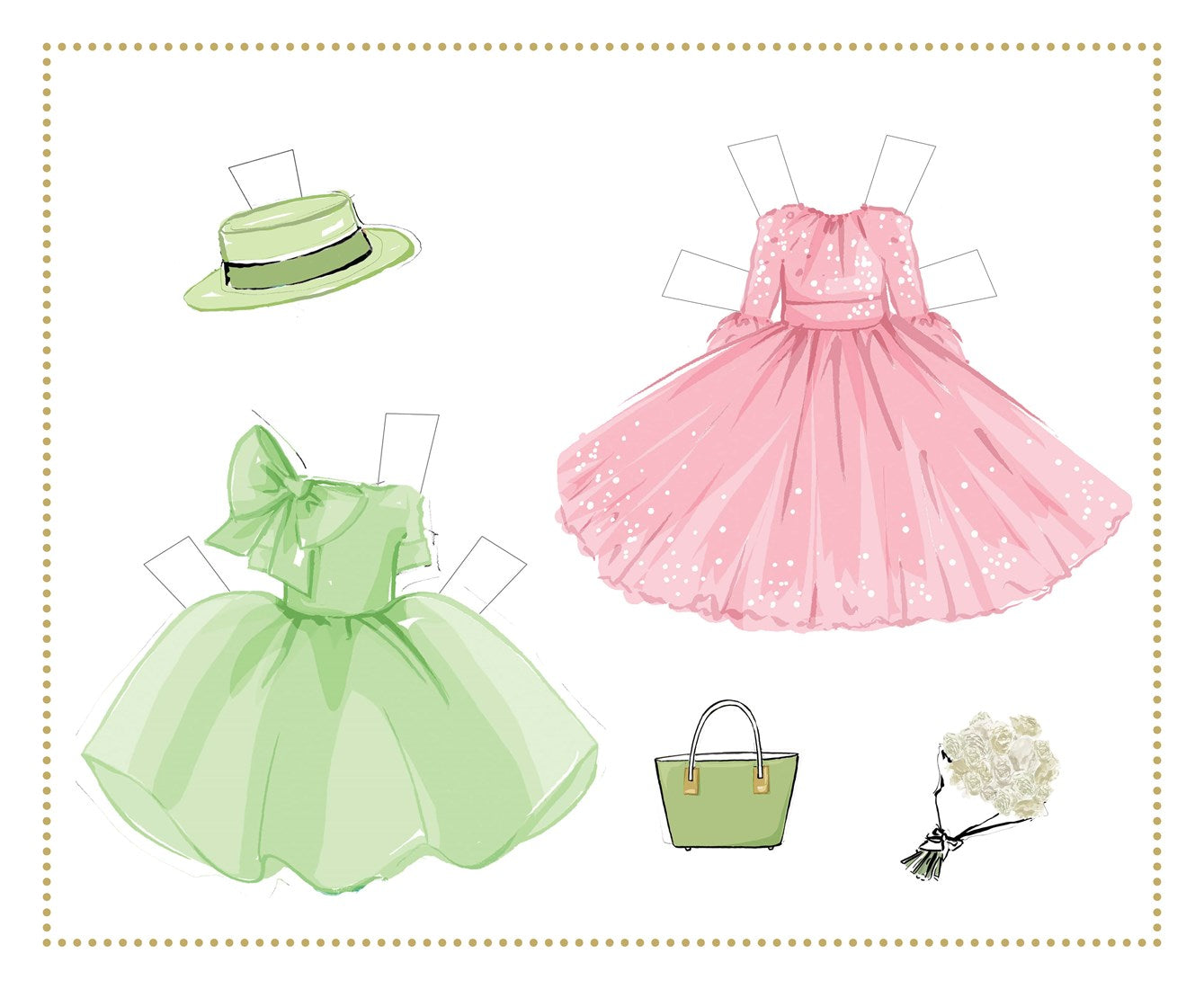 Chronicle Books Dress Up Claris! Paper Doll Set: A Claris: The Chicest Mouse in Paris Book