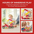 Hape Siren & Lights Toy Fire Truck
