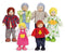 Hape Happy Family Dollhouse Set - Caucasian