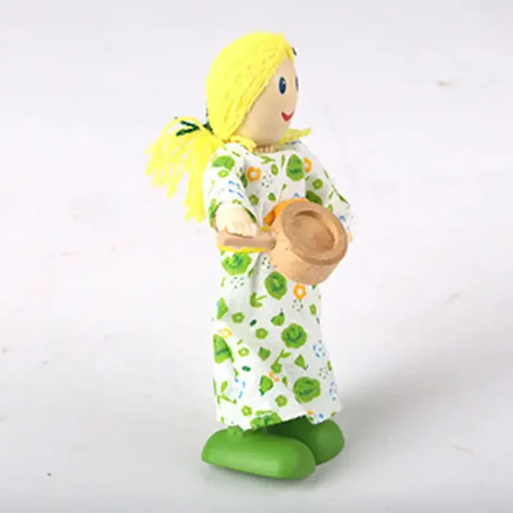 Hape Happy Family Dollhouse Set - Caucasian