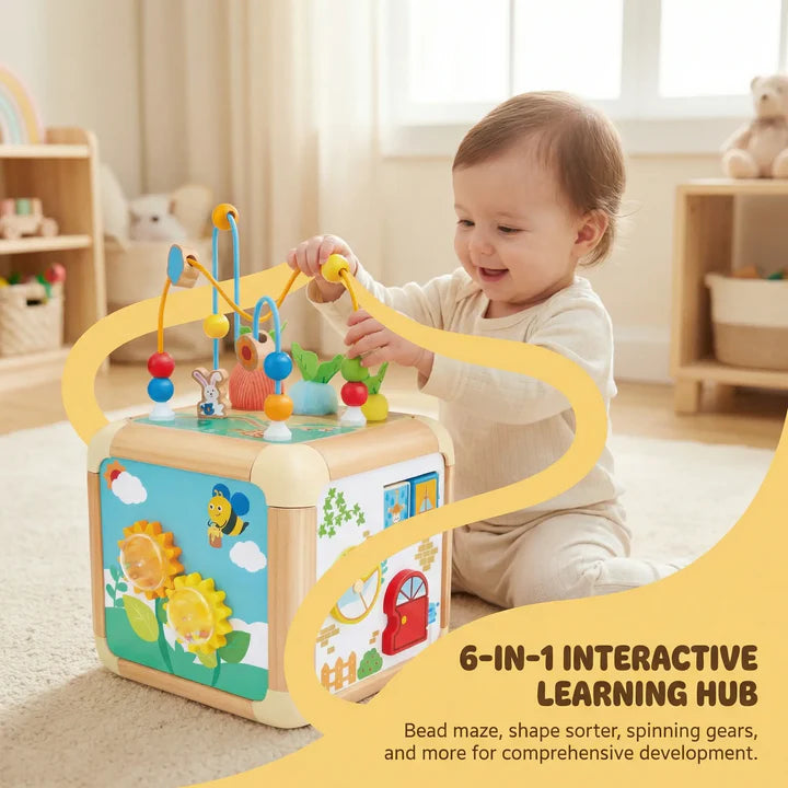 Hape Green Thumbs Activity Cube