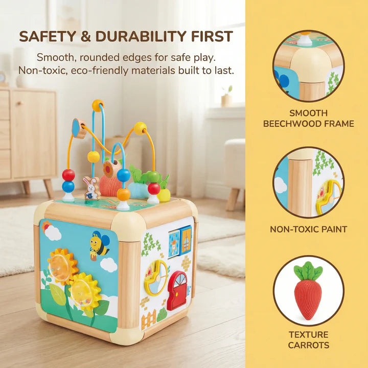 Hape Green Thumbs Activity Cube