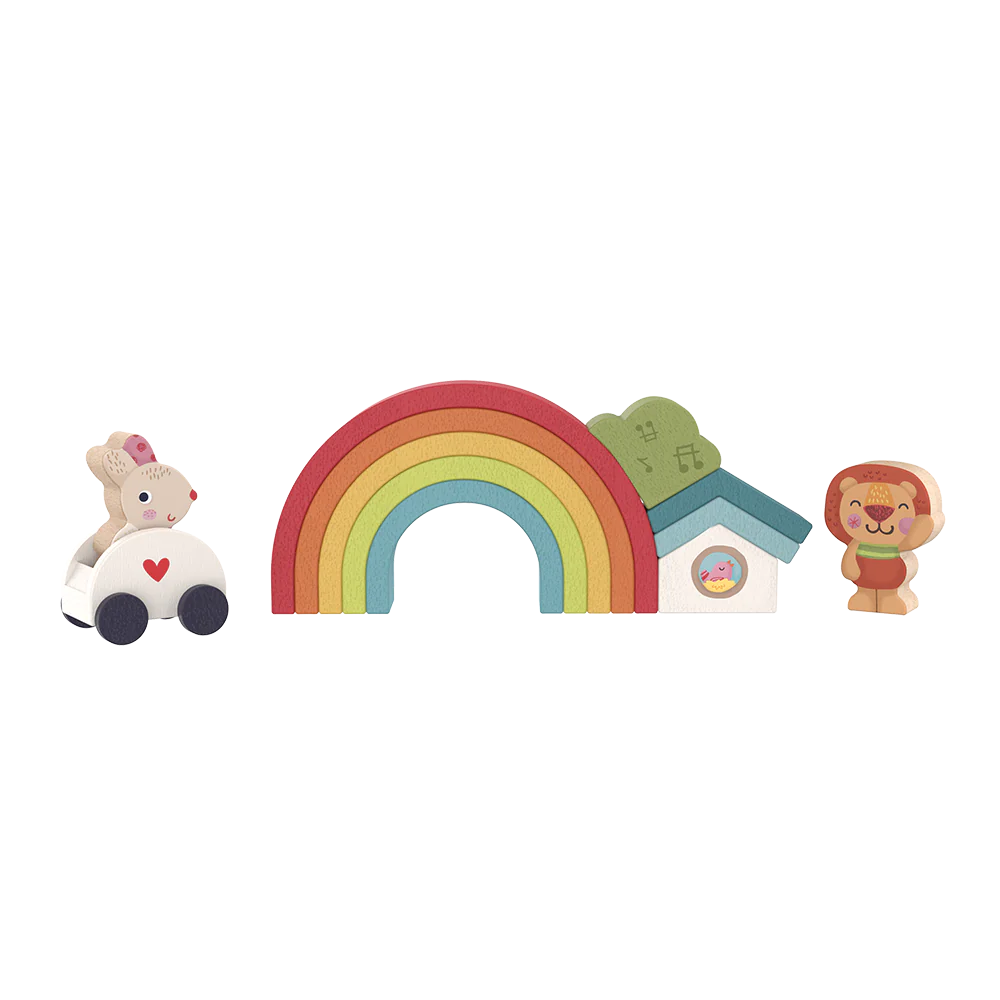 Enchanted Rainbow Roleplay Stacking Toy