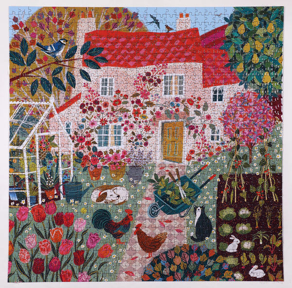 English Cottage 1000 Piece Puzzle