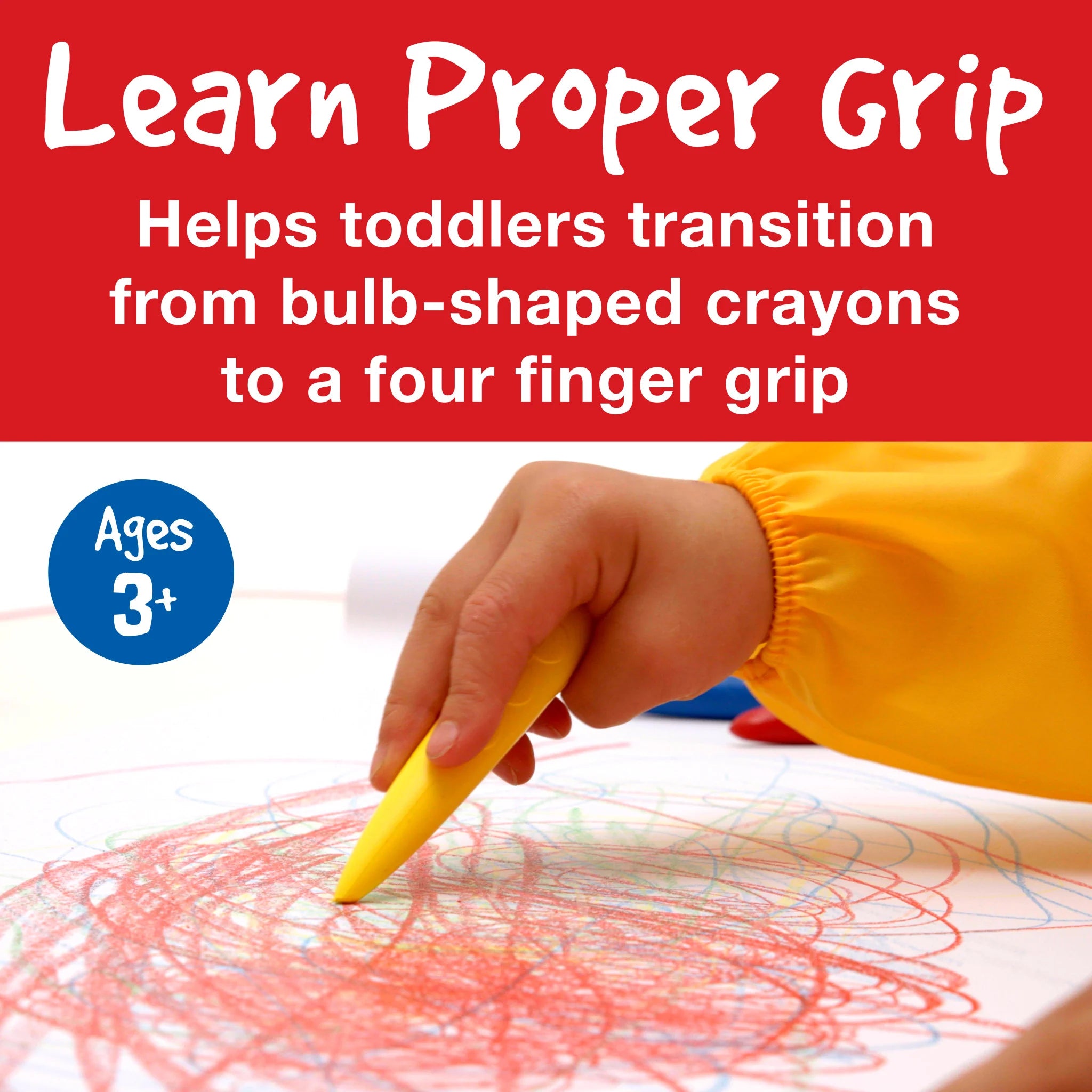 Faber Castell Little Creatives 6 Easy Grip Finger Crayons