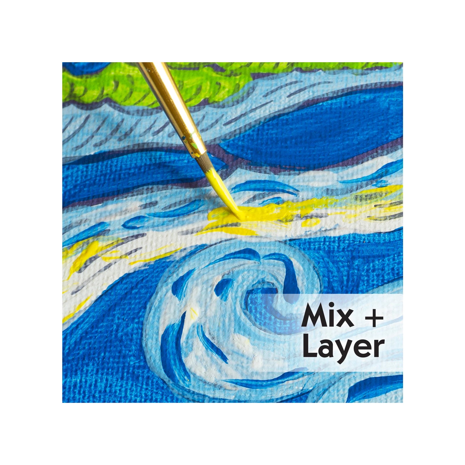 Faber Castell Paint by Number Museum Series - The Starry Night