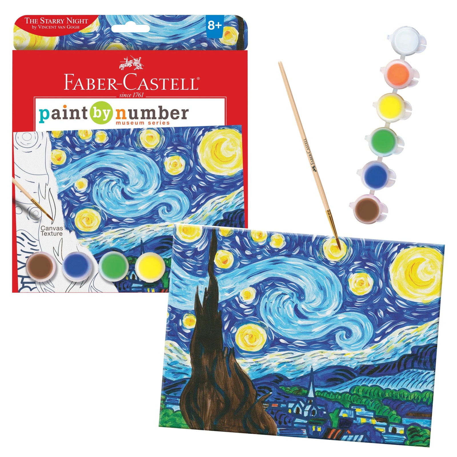 Faber Castell Paint by Number Museum Series - The Starry Night
