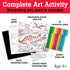 Faber Castell Foil Fun Paint By Number - T-Rex