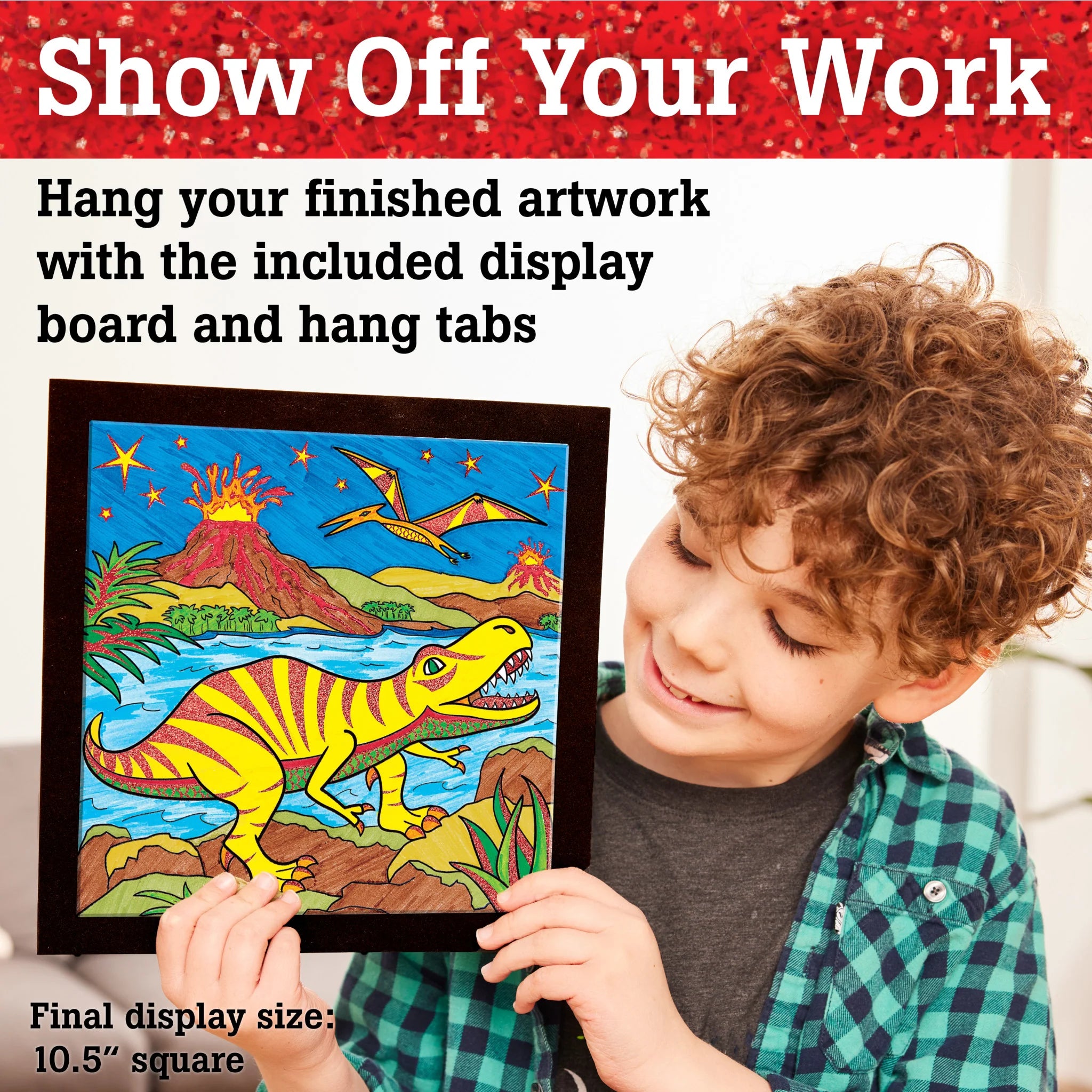 Faber Castell Foil Fun Paint By Number - T-Rex