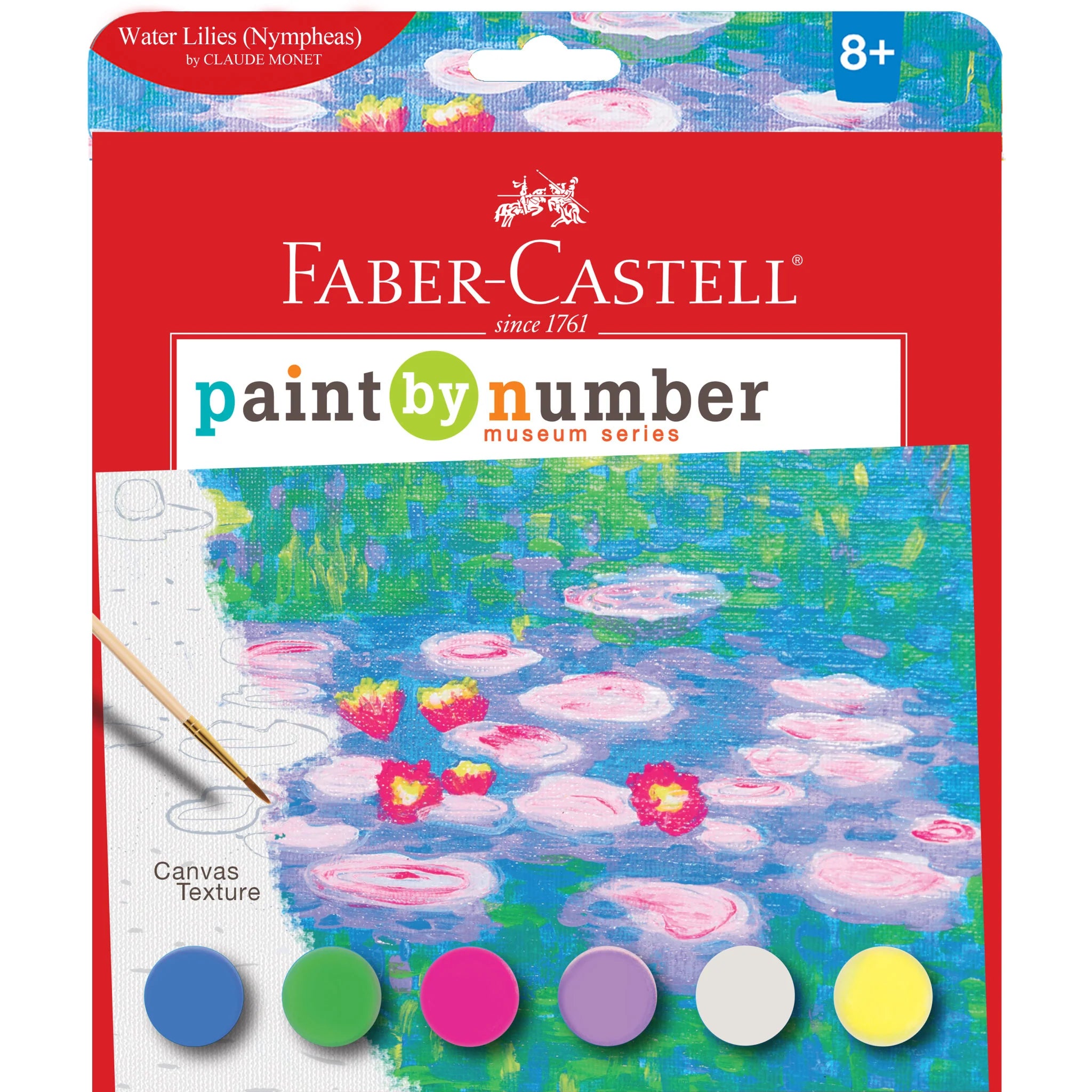 Faber Castell Paint by Number Museum Series - Water Lillies