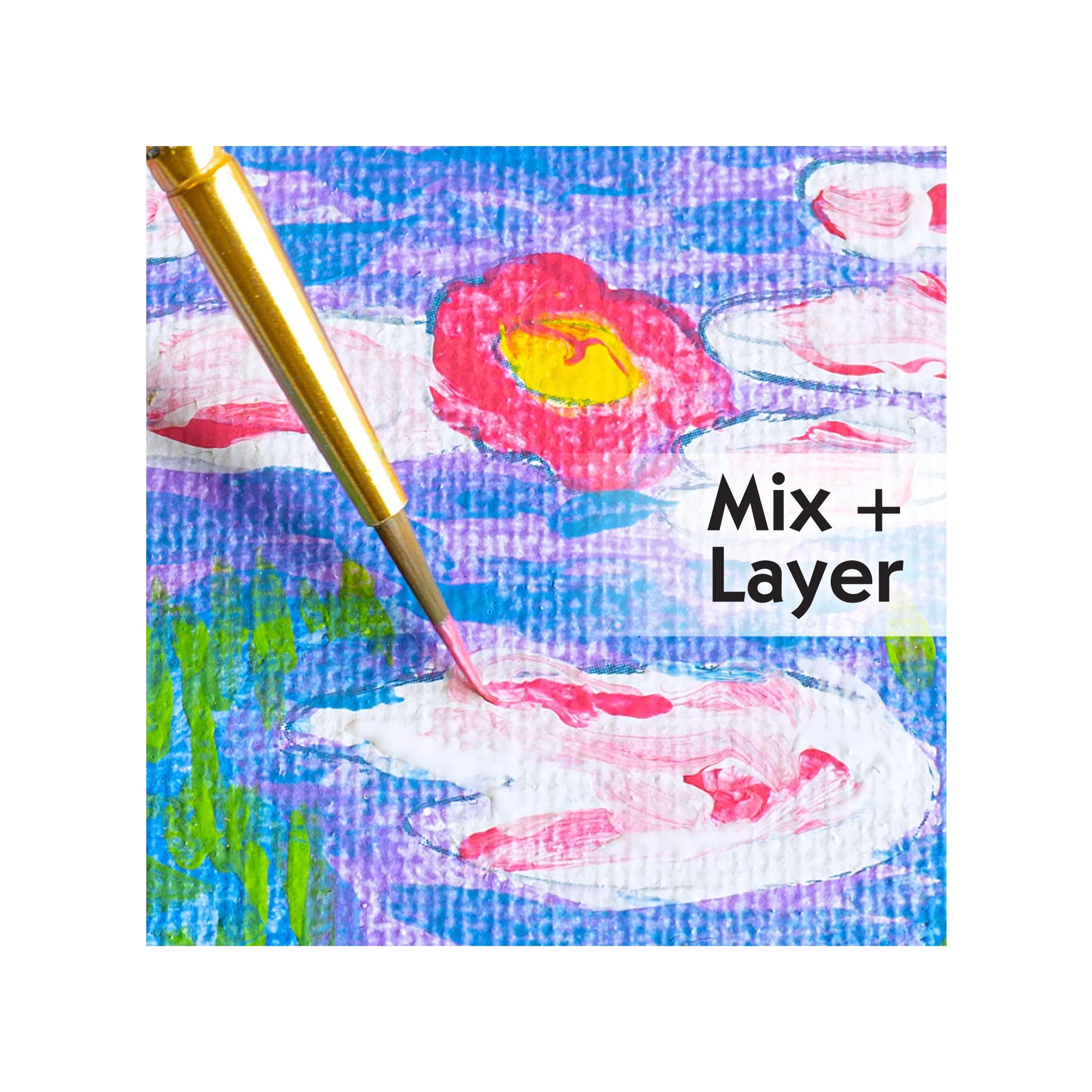 Faber Castell Paint by Number Museum Series - Water Lillies