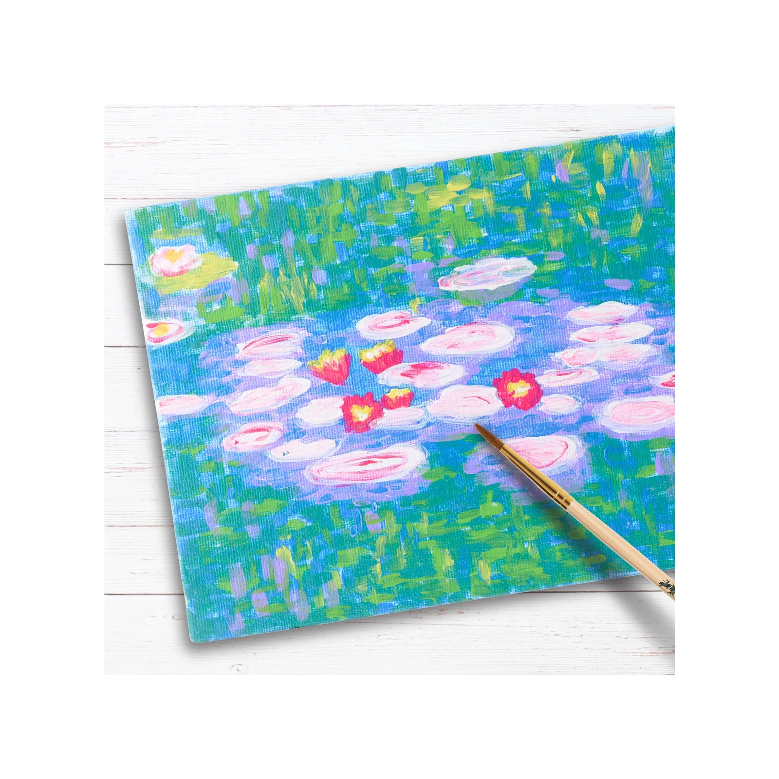 Faber Castell Paint by Number Museum Series - Water Lillies