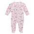 Baby Club Chic Golfing In Pink Zipped Footie