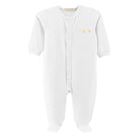 Baby Club Chic Three Little Ducks Footie with Piping Trim