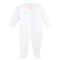 Pink Dots Printed Zipped Footie