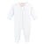 Blue Dots Printed Zipped Footie