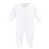 Pink Little Stars Zipped Footie