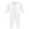 Baby Club Chic Tiny Baby Duckies Zipped Footie