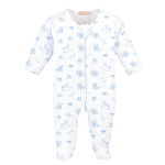 Tiny Baby Toys Printed Zipped Footie