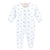 Tiny Baby Toys Printed Zipped Footie
