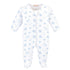 Tiny Baby Toys Printed Zipped Footie