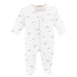 Baby Club Chic Up, Up and Away Zipped Footie